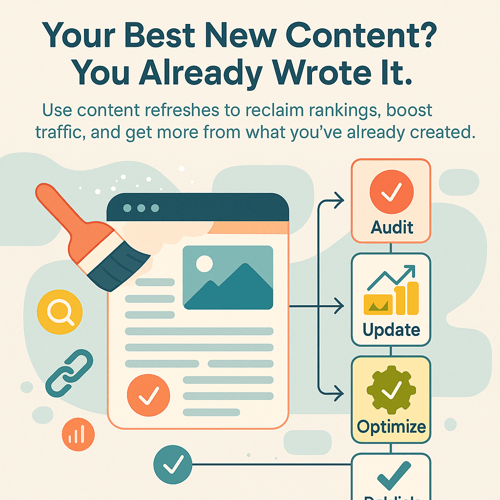 The Content Refresh: How to Breathe New Life into Your Existing Blog Posts