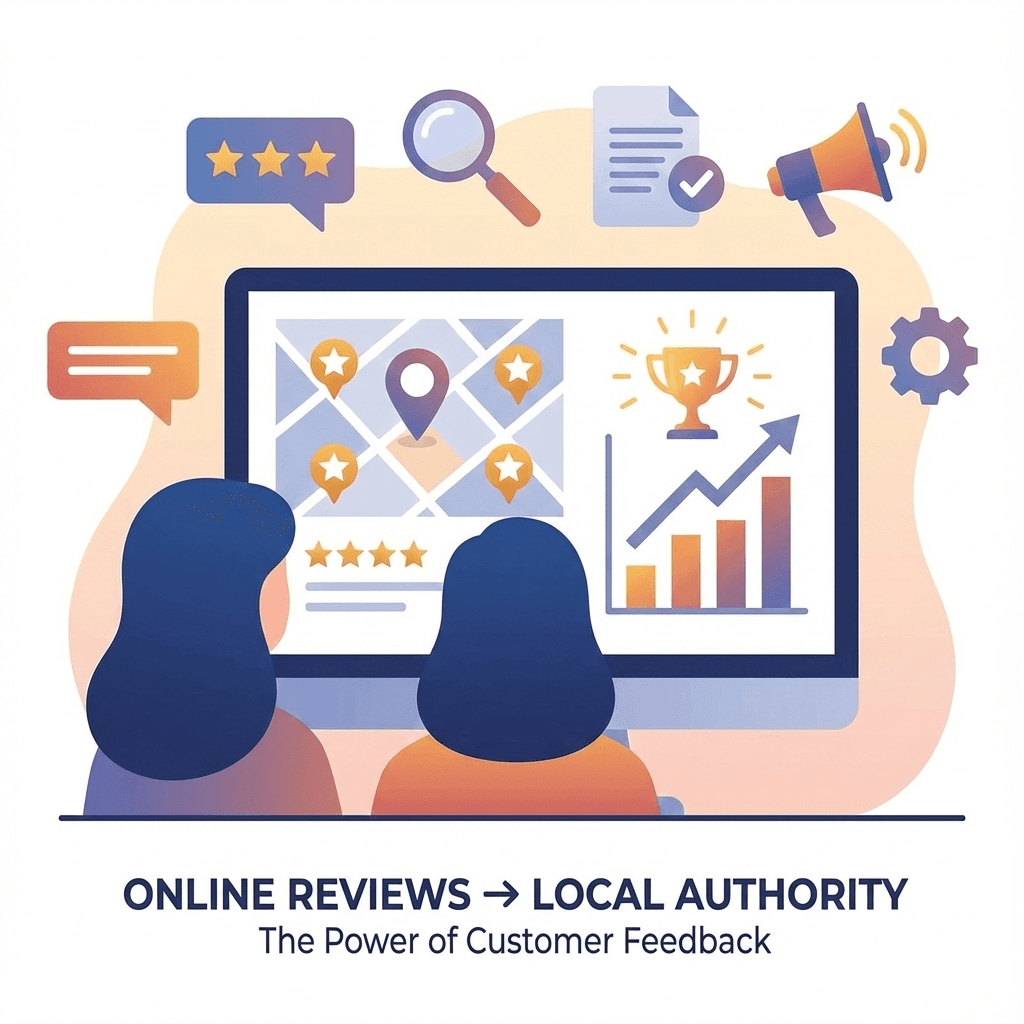 The Power of Online Reviews: Turning Customer Feedback into Local Authority