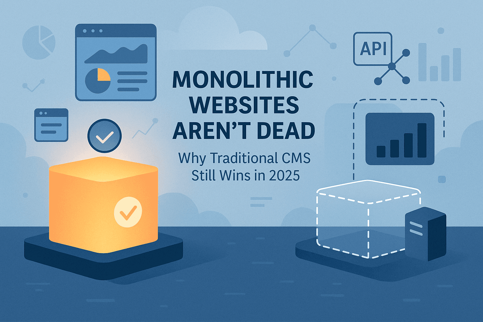 Monolithic Websites Aren’t Dead — Why Traditional CMS Still Wins in 2025
