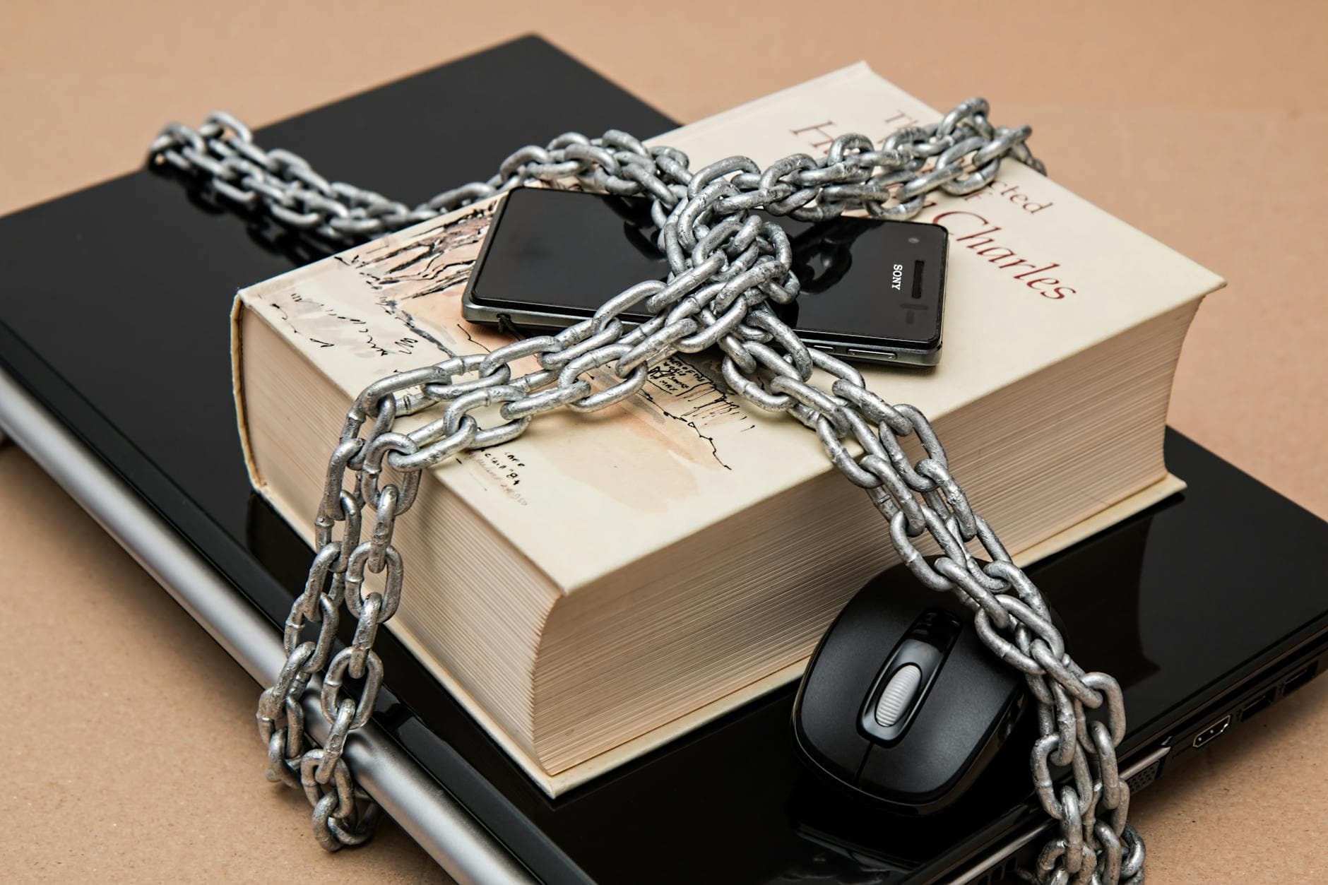Data security padlock with personalized customer experience concept
