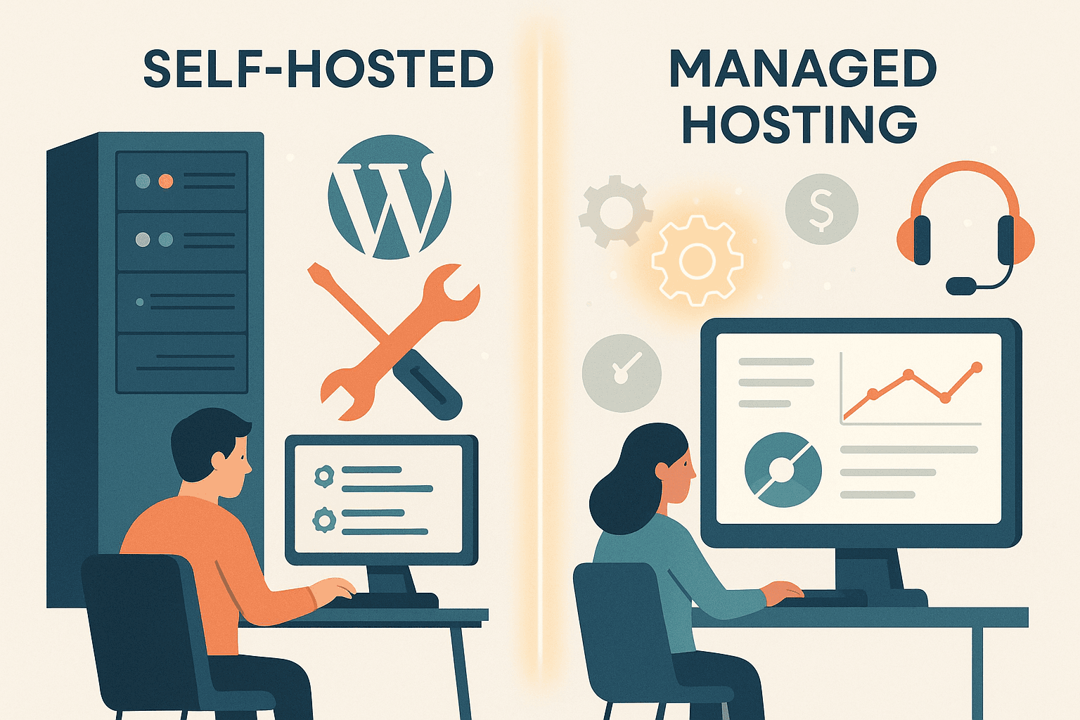 Self-Hosted vs Managed WordPress Hosting: What's Worth Paying For?