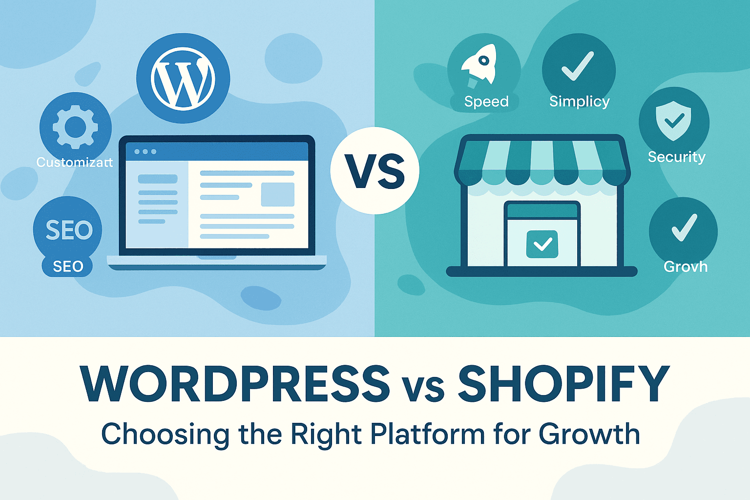 WordPress vs Shopify: Choosing the Right Platform for Growth