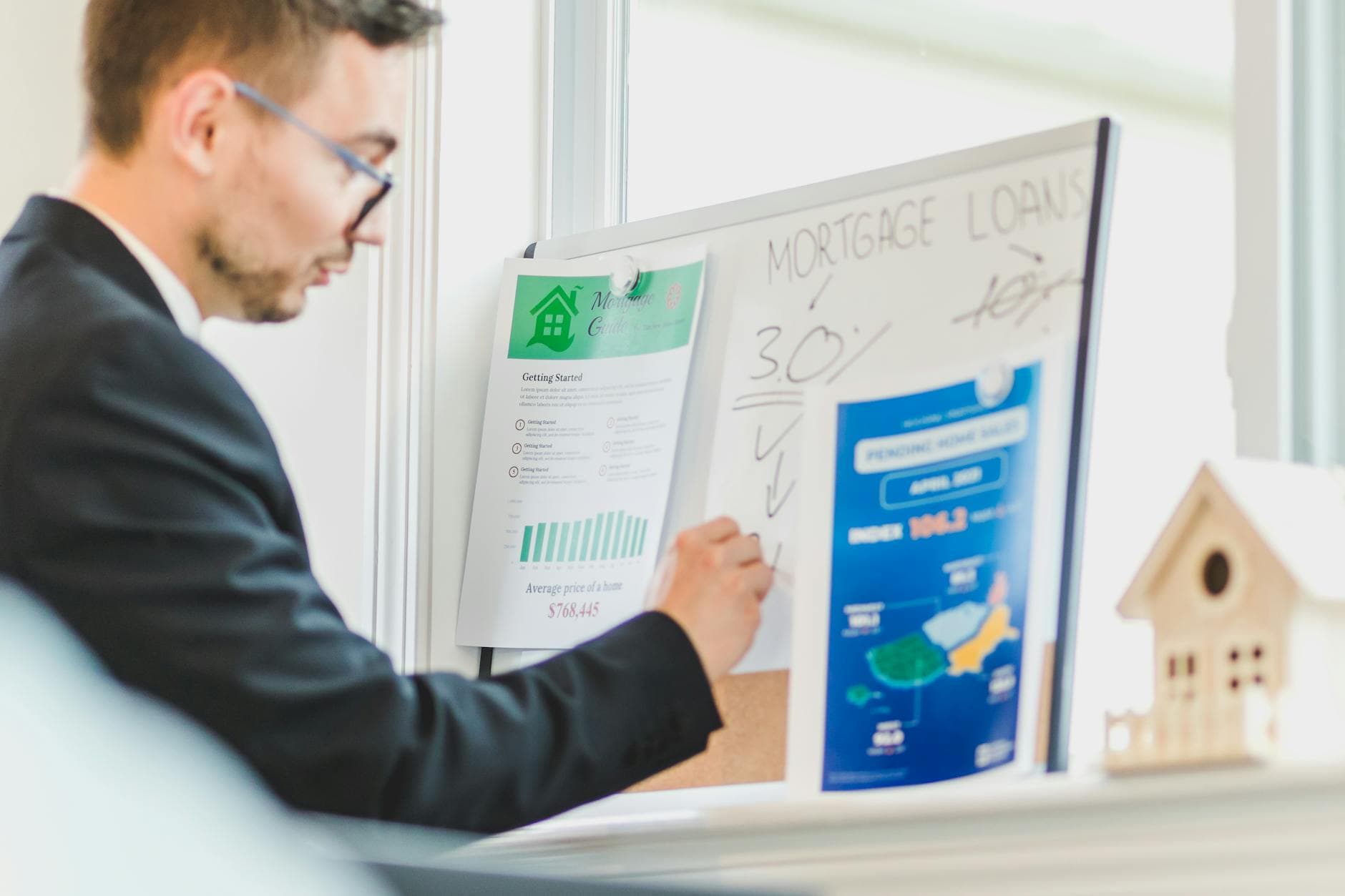 Clean, modern CMS dashboard interface showing content management and API connections for financial services