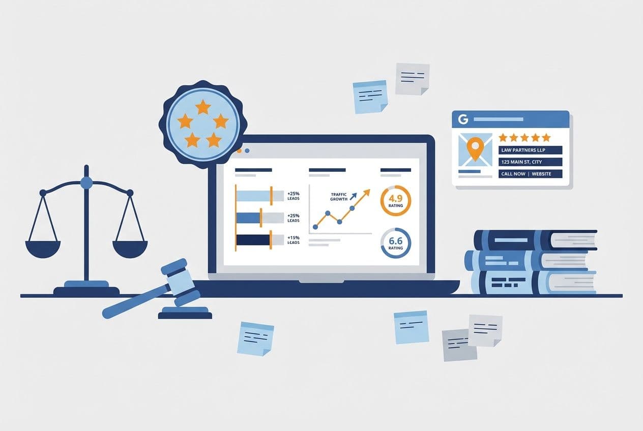 Law firm marketing strategy meeting focused on ethics-first digital growth in 2026